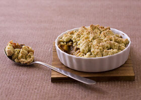 Crumble de légumes à l&rsquo;indienne