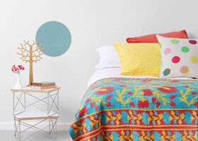 Les couvre-lits Kantha, du patchwork made in India !