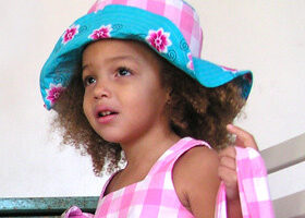 Dans l&rsquo;atelier de Mlle en jupon…