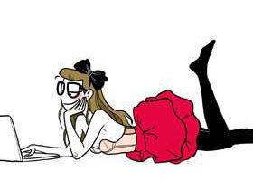 J&rsquo;adore être une fille… vu par Diglee, illustratrice