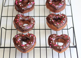 Donuts au chocolat