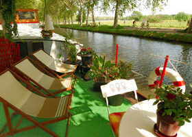 Dormir sur une péniche