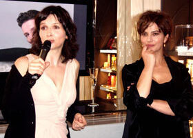 Juliette Binoche et Laura Morante, égéries de Lancôme