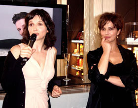 Juliette Binoche et Laura Morante, égéries de Lancôme