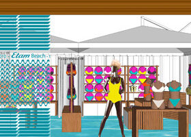 Etam beach : des boutiques éphémères au bord de l&rsquo;eau