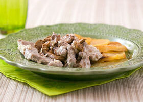 Filet mignon de porc au cidre