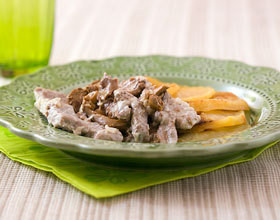 Filet mignon de porc au cidre