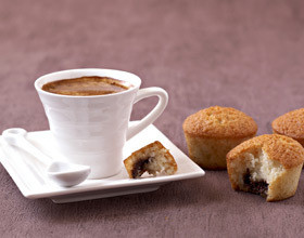 Mini financiers au Nutella