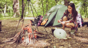 Focus sur la cuisine de camping