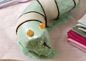 Gâteau d&rsquo;anniversaire serpent