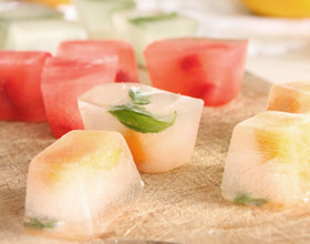 Remix de recette : les glaçons aromatisés