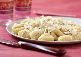 Gnocchi à la moutarde à l&rsquo;ancienne