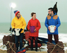 Sur le tournage du clip « Jersey » de Granville !