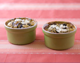 Gratin de blettes au fromage de chèvre frais