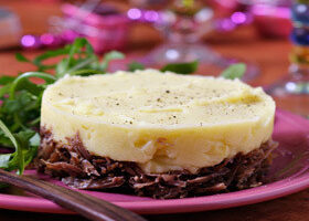 Hachis Parmentier au confit de canard