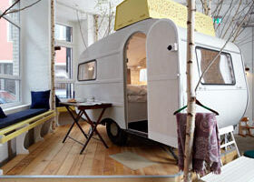 Je dors dans une caravane à Berlin !