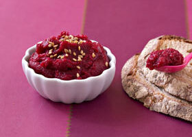 Houmous de betteraves