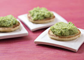Houmous de petits pois