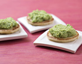 Houmous de petits pois