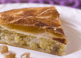 Galette des rois au gingembre confit, façon Hélène Darroze