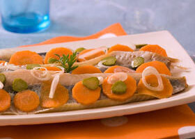 Harengs marinés à la russe
