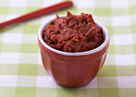 Pesto de tomates confites et d&rsquo;airelles