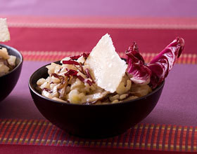 Risotto à la salade de Trévise