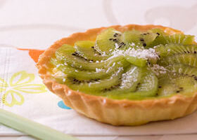 Tartelettes au kiwi et noix de coco