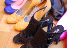 Dans le dressing de Emilie, du blog « The Brunette »