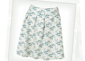 Coup de coeur mode : une jupe imprimé gazouillis à moins de 40 euros !