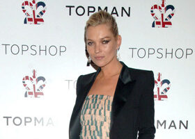 Kate Moss récompensée aux British Fashion Awards 2009