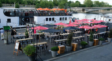 La péniche Concorde Atlantique