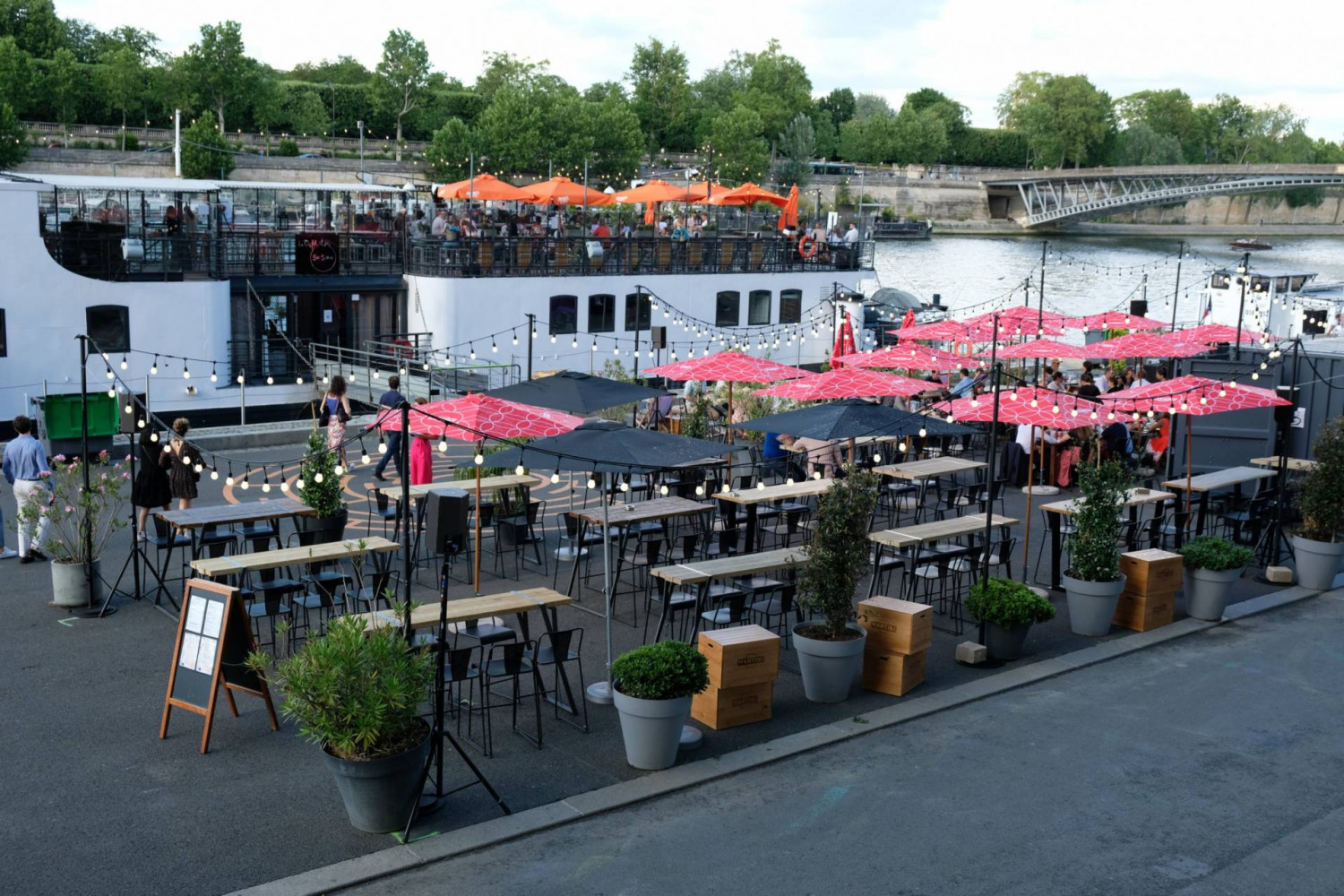 La péniche Concorde Atlantique