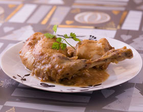 Lapin aux spéculoos