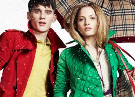 Burberry lance April Showers, des fringues rétro anti pluie !