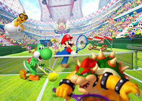Mario se met au tennis !
