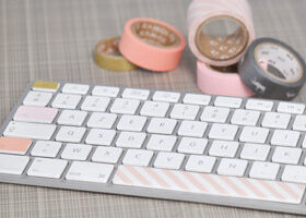 Le masking tape ça rend fou ! La preuve : j&rsquo;en colle partout !