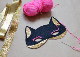 DIY : mon masque de fêtes !