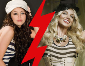 Miley Vs Britney : Le match !