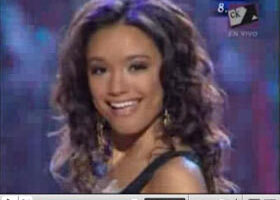 Miss America se viande devant le monde entier !