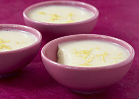 Mousse au chocolat blanc et citron