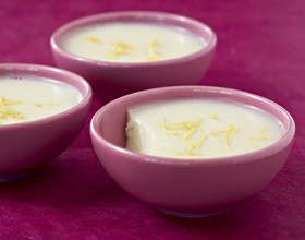 Mousse au chocolat blanc et citron