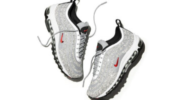 Nike et Swarovski dévoilent des baskets 100% glitter
