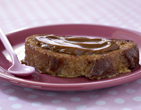 Pain perdu à la confiture de lait