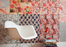 J&rsquo;habille mes murs avec du papier à décorer !