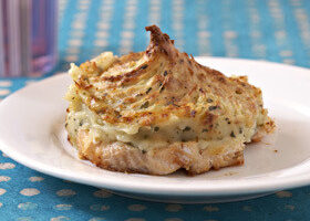 Parmentier de saumon de Norvège