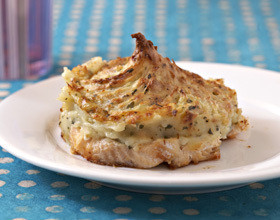 Parmentier de saumon de Norvège