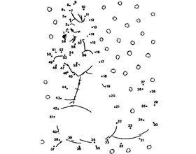 Points à relier : le kangourou