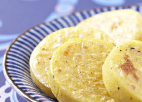 Polenta grillée à la truffe