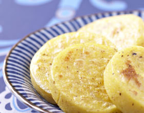 Polenta grillée à la truffe